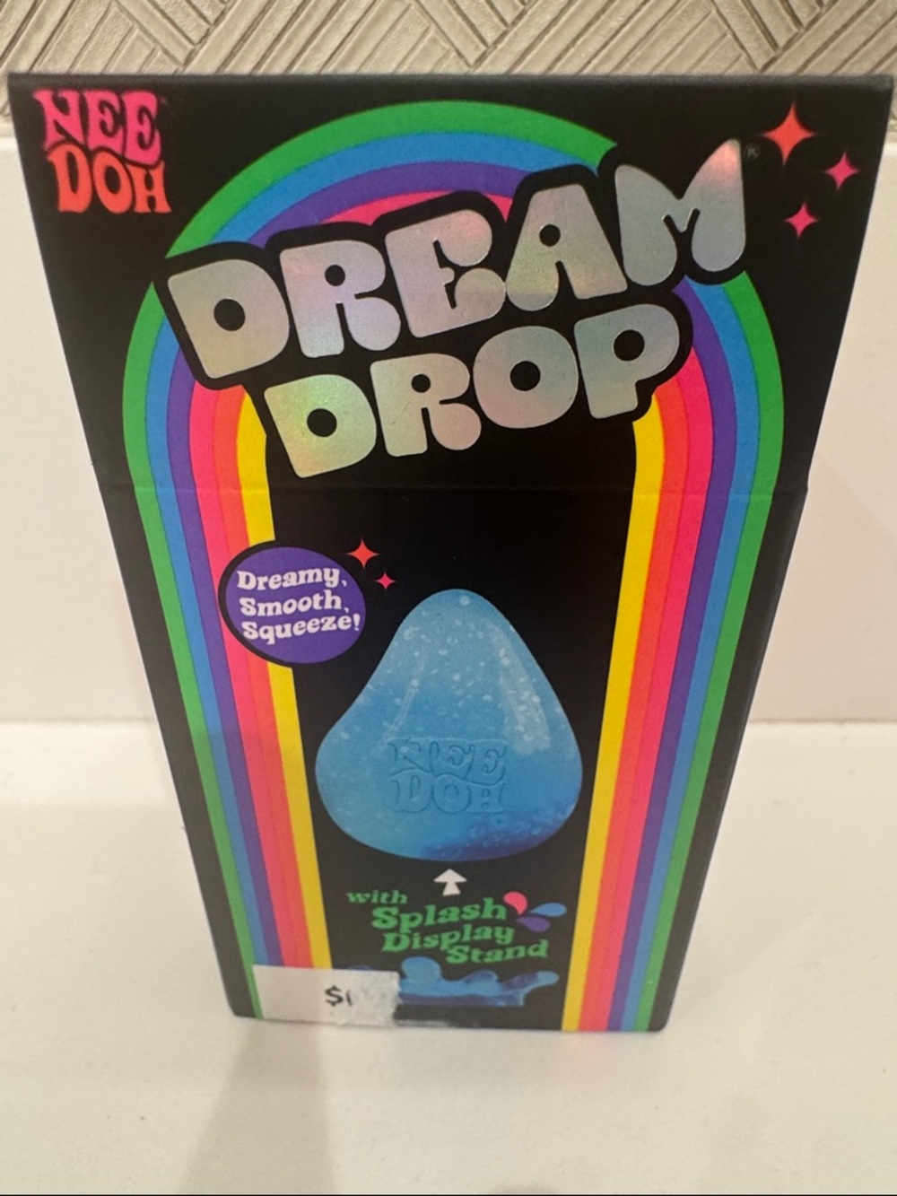 NeeDoh Dream Drop Squishy Toy - Pink - Picture 6 of 7